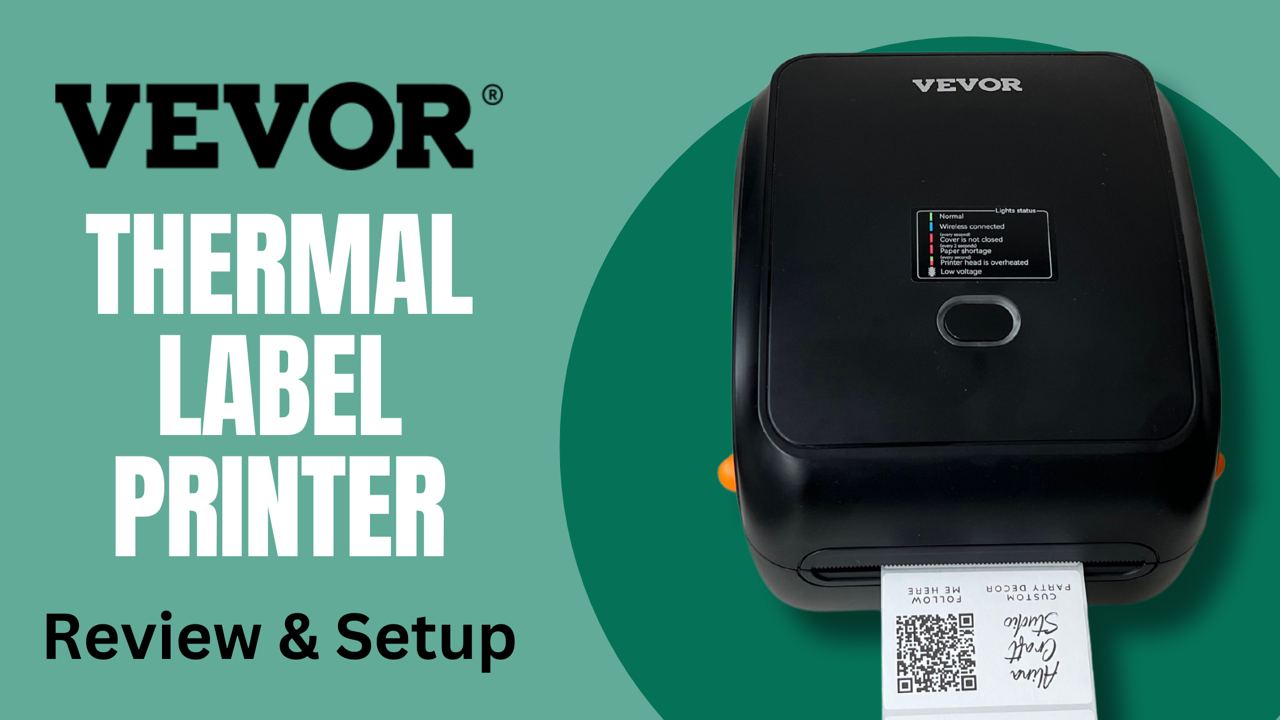 Vevor Y468BT - Thermal Label Printer Review